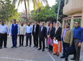 Controller of Maritime Education visiting Ocean Maritime Campus